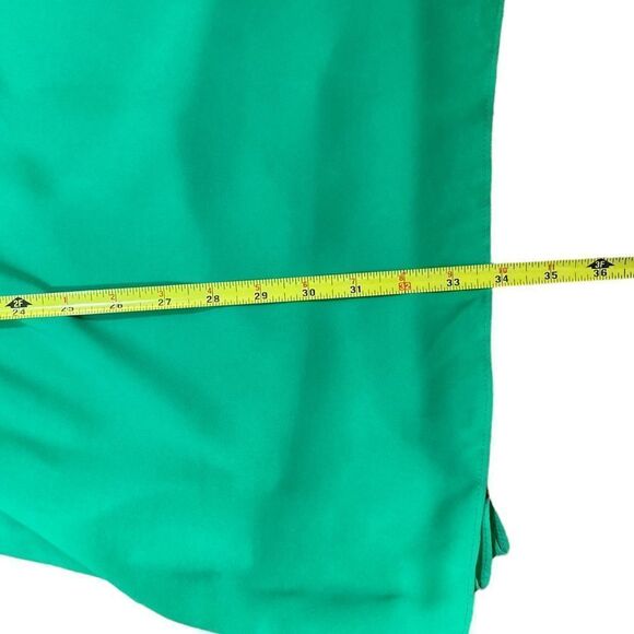 Charming Charlie Kelly Green Sleeveless Dress With Lattice Back, Size M - Picture 7 of 7